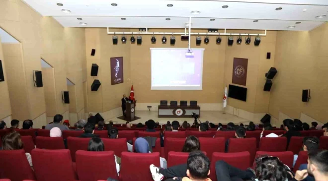 ERÜ ve İskenderun Teknik Üniversitesi Deprem Konferansı Düzenledi
